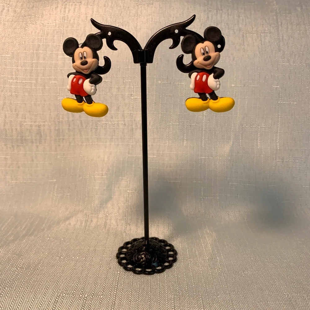 NWT 1 Pair of Handmade Disney Mickey Mouse Pierced Earrings in 3 Styles - Picture 4 of 11
